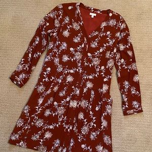 NWOT Garnet Hill Pocket Detail Bohemian Dress